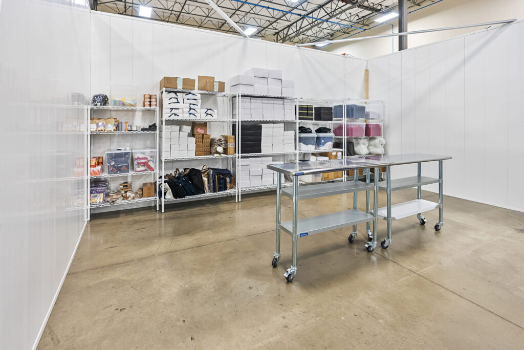 warehouse space used for fulfillment center