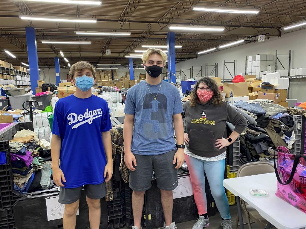 volunteers at trusted world